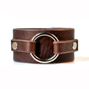 Leather Cuff Bracelet Unisex
