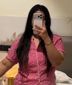 Pink Floral Pajama Set