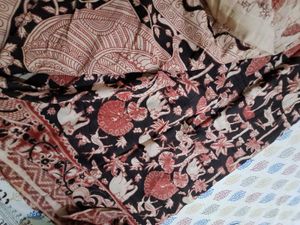Kalamkari Beautiful Saree