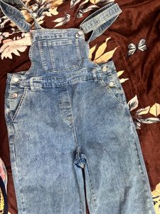 Blue Denim Overalls
