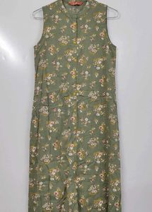 Fusion Floral Print Kurta