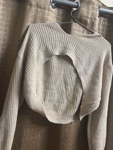 Cozy Off-Shoulder Knit Sweater