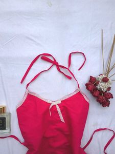 Halter coquette fitted kurti🫶🏻