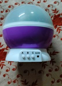 Moon &amp; Stars Night Rotating Lamp