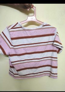 Striped Crop Top