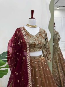🆕️🆕️Jimmy Choo Lehenga With Blouse And Dupatta