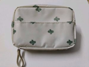 Cute Cactus Print Pouch