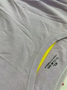 Lavender Ribbed T-Shirt