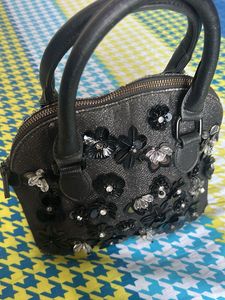 ALDO Sparkling Floral Embellished Handbag