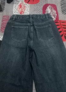 Wide Leg Denim Jeans