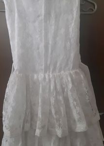 White Gown For Girls