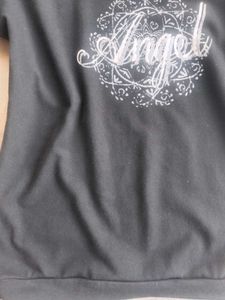 black print top women