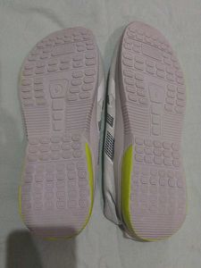 White "FIRST" Sneakers