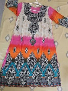 dubai bought Lawn cotton with same print dupatt