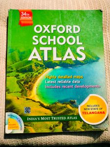 Oxford School Atlas 34th Edition