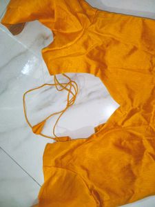 Elegant Yellow Saree