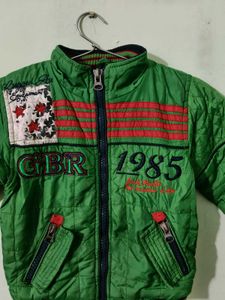 Cute Green Kids Jacket
