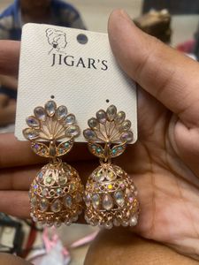 Jigar's Designer Jhumka Earrings