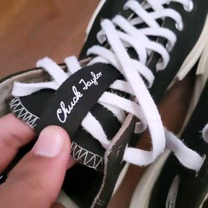Classic Black High-Top Converse Sneakers
