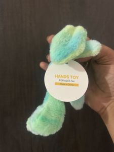 Doll Keyring Rabbit Pastel Gree