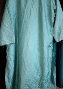 Elegant Ethnic Kurta with Delicate Embellishments