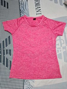 Pink Activewear T-Shirt