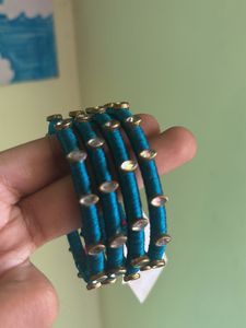Silk Thread Bangles + Gift