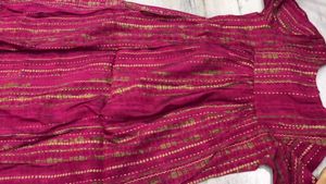Beautiful maroon Kurta with Embellishments