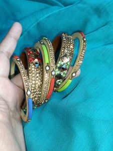 Embellished Bangles Set
