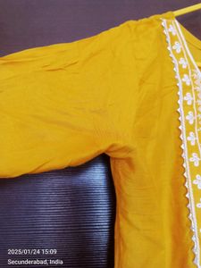 Yellow Kurti
