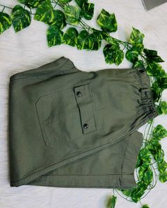 Olive Green Cargo Pants