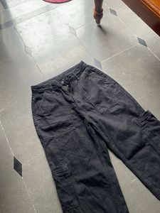 Black Cargo Pant