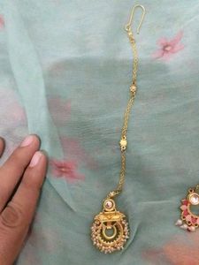 Designer Maang Tikka Set