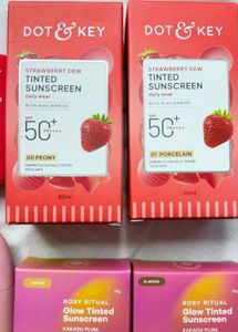 Dot &amp; Key and Earth Rhythm Tinted Sunscreens