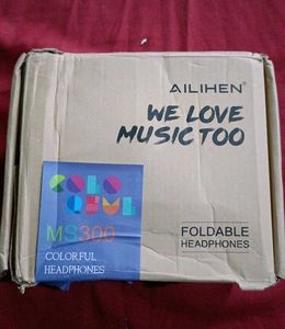 AILIHEN MS300 Wired Headphones, Stereo Foldable