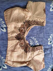 Elegant Peach Kanjeevaram Silk fancy Saree