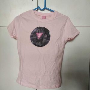 Pink Graphic T-Shirt