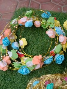 Floral Hair Accessories - 10 piece mix teara