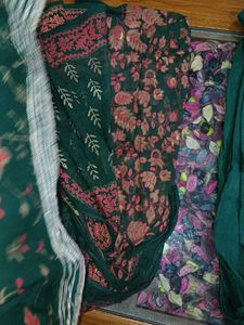Emerald Green Printed Kurti