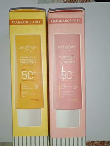 Dot &amp; Key Combo of Two Sunscreens