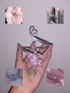 Handmade Silver Lily Arm cuff/Bajuband