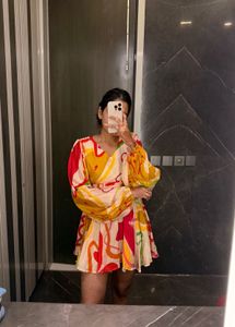 Colorful Printed Dress
