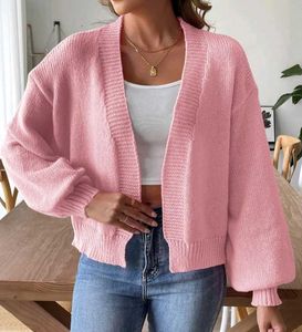 Pink Knit Cardigan