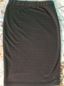 Classic Black Pencil Skirt
