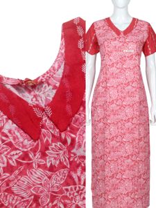 Beautiful Pink Floral Print Kurta