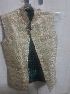 kids Brocade Nehru Jacket