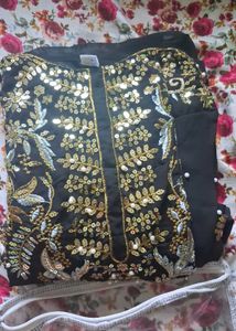 Embellished Teal Kurta