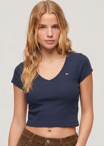 Tommy Baby Tee Cropped Tshirt