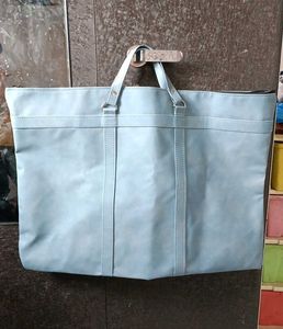 brand new Stylish light grey Suede big  Tote Bag