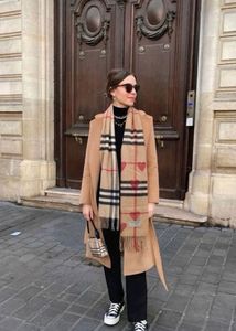 Burberry Heart Print Scarf